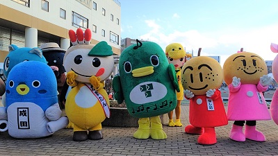 近隣ご当地キャラクター大集合写真