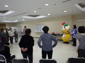 かまたんが登場したところの写真