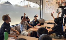 食育講座の様子（写真）