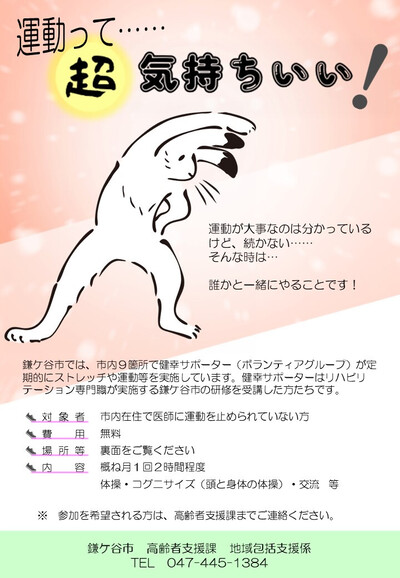 健幸サポーターチラシ