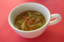 キャベツと玉ねぎのカレースープ