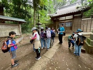 ウォークラリーの様子（写真）