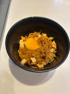 ナンバー7マヨチーズ油そばのレシピ画像