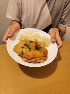 ナンバー28照り焼き風チキンと作った人の画像