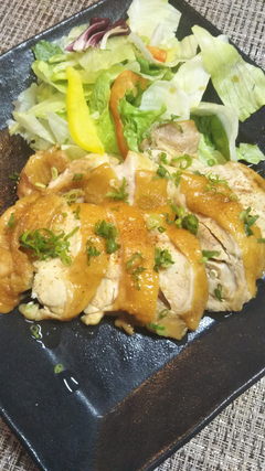 照り焼き風チキンのレシピ写真