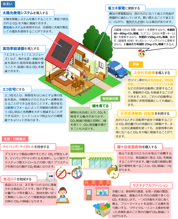 わたしたちにできること説明図