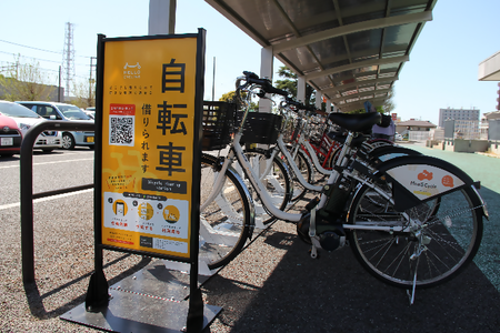 市役所のステーション（写真）