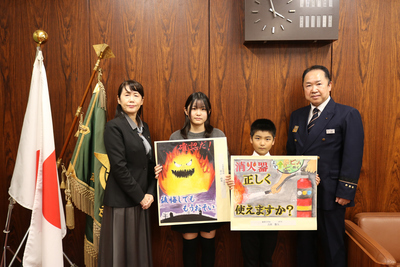 受賞者のお二人と（写真）