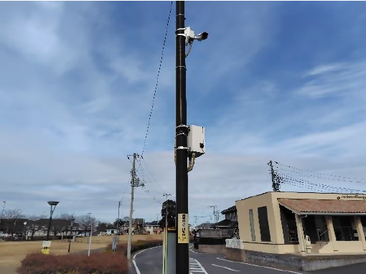 市内に設置している防犯カメラ【写真】