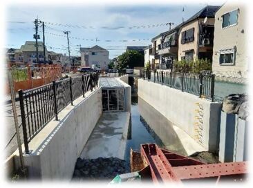 バイパス整備工事の様子【写真】